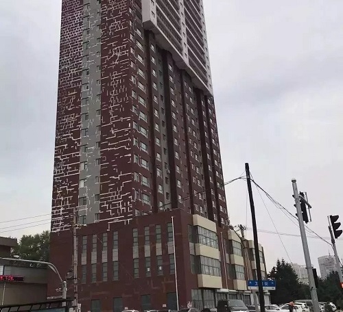 房屋裂缝竟用